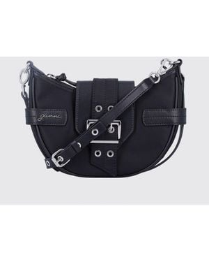 Ganni Sac Porté Main Femme - Bleu