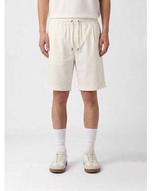 Giorgio Armani Linen Shorts - Natural
