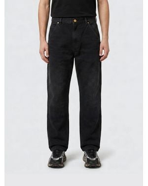 Willy Chavarria Weite Denim-Jeans - Schwarz
