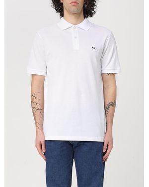 DIESEL Tjust00S7W Polo Shirt Classic Fit - White