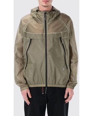 ROA Kapuzen-Windjacke Aus Technischem Gewebe - Natur