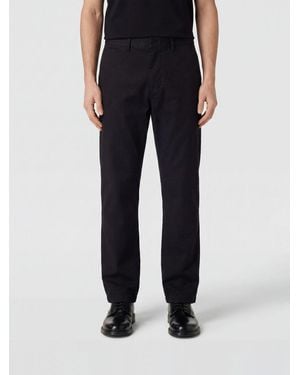 Nanamica Pantalon Chino Slim Fit En Mélange De Coton Avec Passants De Ceinture - Noir