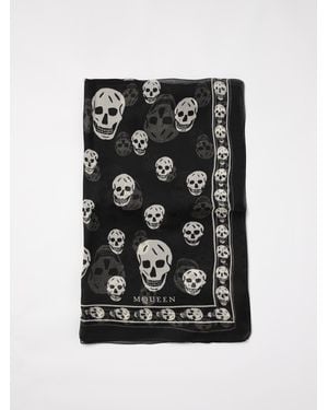 McQueen Scarf Mcqueen - Black