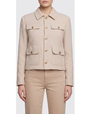 Circolo 1901 Linen And Cotton Jacket - Natural