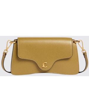 Coccinelle C-Me Mini Leather Bag - Natural