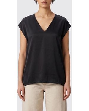 Thom Krom Viscose Top - Black