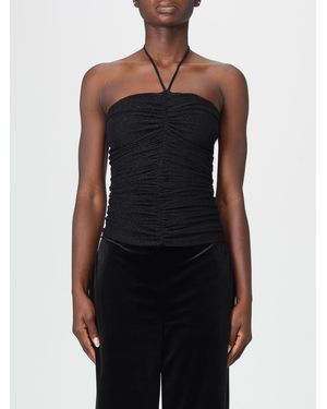 Alexandre Vauthier Draped Top - Black