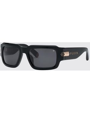 Philipp Plein Empire Acetate Sunglasses - Grey