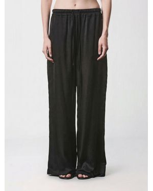 Thom Krom Viscose Palazzo Pants - Black