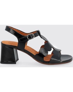 Chie Mihara Flat Sandals - Black