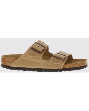 Birkenstock Arizona Oiled Leather Sandals - Natural