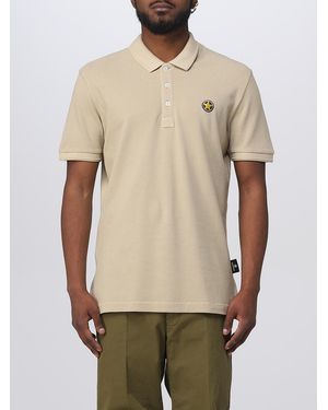 Star Point Polo Shirt - Natural