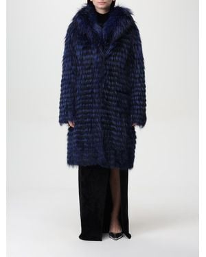 Simonetta Ravizza Fur Coats - Blue