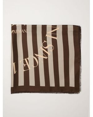 Emporio Armani Sciarpa Donna - Marrone