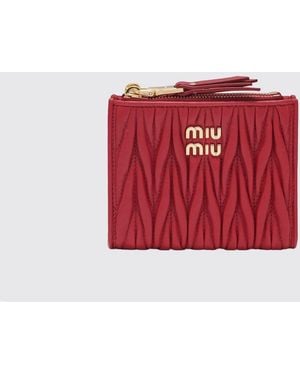 Miu Miu Wallet - Red