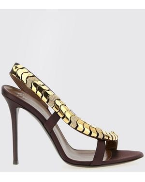 Giuseppe Zanotti Flat Sandals - Metallic