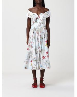 Antonio Marras Midi Dress - White
