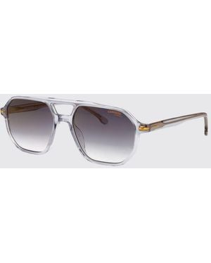 Carrera Tortoiseshell Acetate Aviator Sunglasses With Double Bridge - White