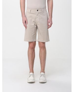 Eleventy Stretch Cotton Shorts - Natural