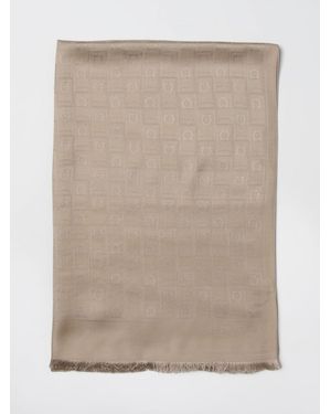 Ferragamo Sciarpa Gancini - Neutro