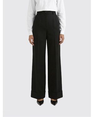 Dolce & Gabbana Dolce &Amp Gabbana Virgin Wool Tailored Trousers - Black