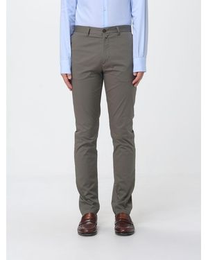 Brooksfield Cotton Blend Chino Trousers - Grey