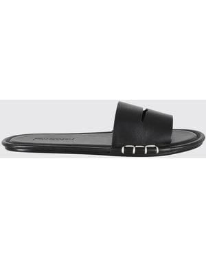 JW Anderson Penny Leather Slippers - White
