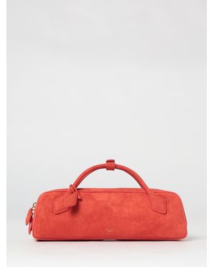 Alaïa Le Teckel Tasche Aus Wildleder - Rot