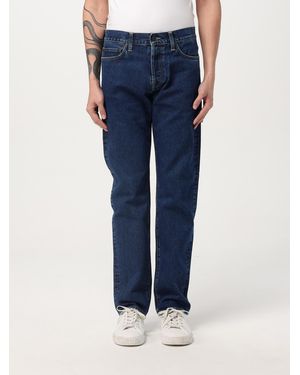 Carhartt Jeans A 5 Tasche Straight - Blu