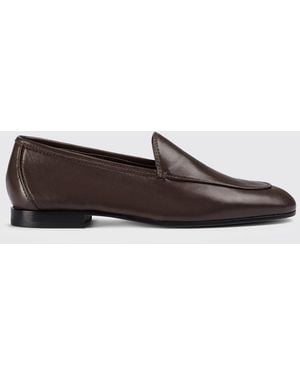Doucal's Leather Loafers - White