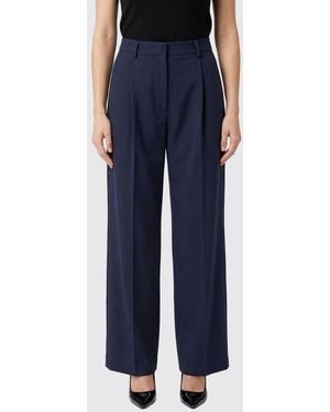 Filippa K Wool Blend Tailored Trousers - Blue