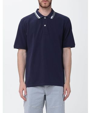 Blauer Cotton Polo Shirt - Blue