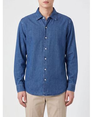 MC2 Saint Barth Linen Shirt - Blue