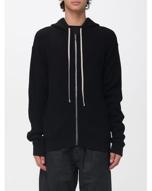 Rick Owens Hooded Cardigan - Blue