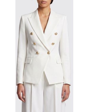 Tagliatore Double-Breasted Blazer - White