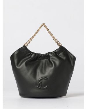 Coccinelle Smash Mini Leather Bag - Black