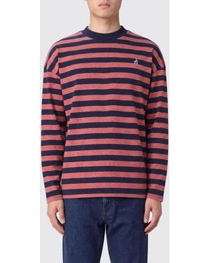Jil Sander Striped Long-Sleeved Cotton T-Shirt With Embroidered Logo
