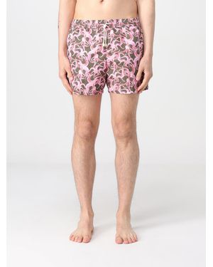 Kampos Gemusterter Nylon-Badeanzug - Pink