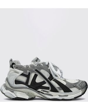 Balenciaga Runner Low-Top Sneakers - White