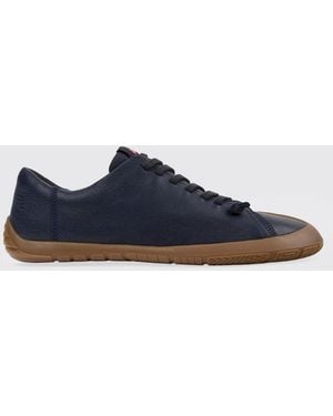 Camper Peu Path+ Leather Trainers - Blue
