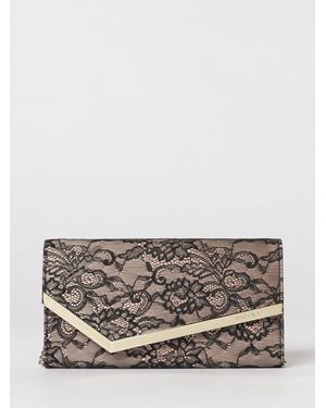Jimmy Choo Emmie Lace Clutch Bag - Black