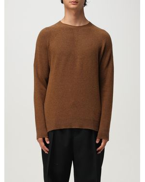 Jil Sander Crew Neck Knit Top - Brown