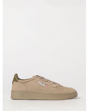 Autry Medalist Low Trainers - Natural