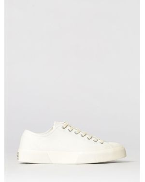 Superga 2432 Works Cotton Trainers With Rubber Toe Cap And Sole - Natural