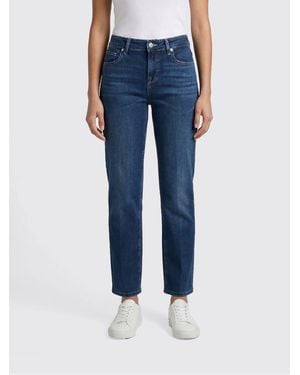 7 For All Mankind Slim Fit Stretch Denim Jeans - Blue