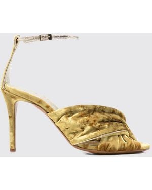 forte_forte Sandalen Mit Absatz Damen - Mettallic