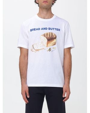 Paul Smith T-Shirt Aus Bio-Baumwolle Mit Grafikprint Und Kontrastlogo - Weiß