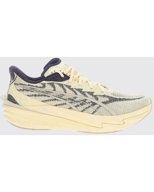 PUMA Deviate Nitro 4 Zig-Zag Pattern Sneakers With Cushioned Sole - Natural