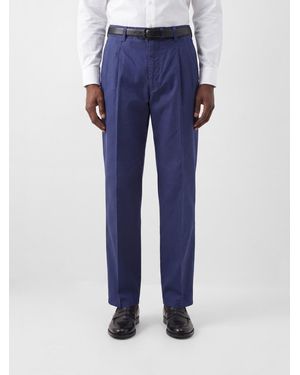Aspesi Cotton Chino Pants - Blue