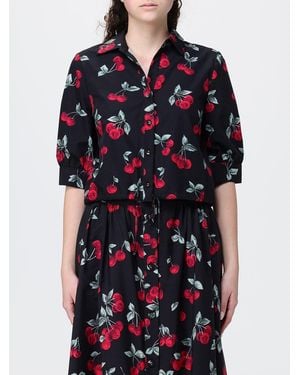 Twinset Printed Cotton Shirt - Blue